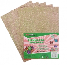Pianka multicolor brokat 1 20x30 5szt
