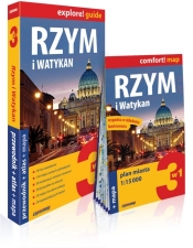 Rzym i Watykan 3w1: przewodnik + atlas + mapa - Opracowanie zbiorowe