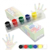 Farby do malowania rękami 20ml 6 kolorów