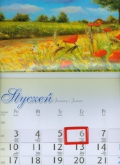 Kalendarz 2011 KJ03 Dróżka jednodzielny