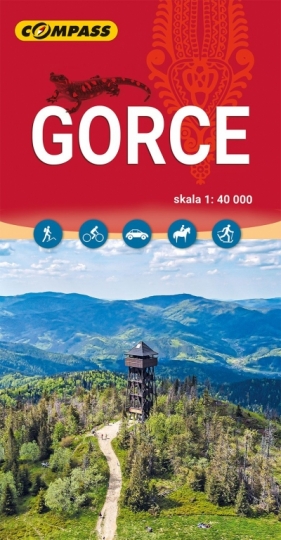 Gorce. Mapa turystyczna w skali 1: 40 000 - Opracowanie zbiorowe