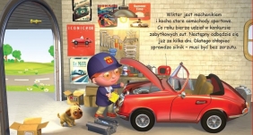 Sportowe auto Wiktora. Mały chłopiec - Nathalie Bélineau