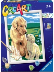 Malowanka CreArt dla dzieci - Pieski (20048)
