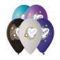 Balon gumowy Godan Premium Hel Space rakieta 5 szt. mix 33 cm (GS120/838)