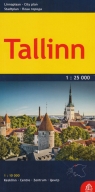 Tallinn plan miasta 1:25 000