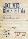 Archiwum Ringelbluma. Konspiracyjne Archiwum Getta Warszawy, t. 25, Pisma rabina