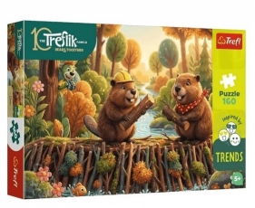 Puzzle 160 Trefliki - U bobra TREFL