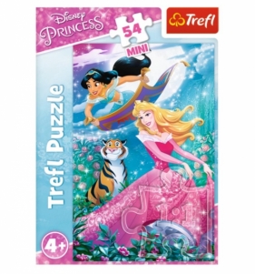 Puzzle 54 mini: Przygody księżniczek 1