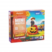 Klocki Waffle mini Farmer - Koparka, 50 elementów (907481)