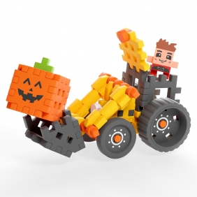 Klocki Waffle mini Farmer - Koparka, 50 elementów (907481)