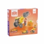 Klocki Waffle mini Farmer - Koparka, 50 elementów (907481)