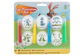 Zestaw do dekorowania jajek wielkanocnych 6szt