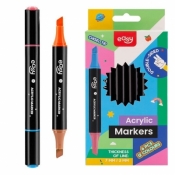 Dwustronny marker 12 kolorów 6szt