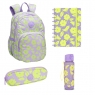  Pakiet szkolny Coolpack Flores Lila - zestaw 2