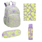 Pakiet szkolny Coolpack Flores Lila - zestaw 2