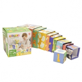 Kartonowa wieża edukacyjna, 10 el. (121482)