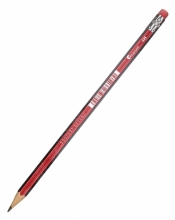 Ołówek techniczny Titanum 4H z gumką (83722)
