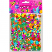Konfetti papierowe wielokolorowe 10x10mm (81448)