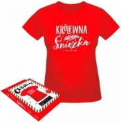 Koszulka Christmas-Śnieżka-M