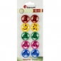 Magnesy do tablic 29mm, 10 szt. - emotikony