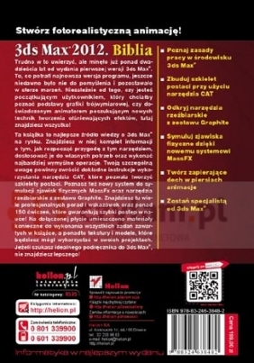 3ds Max 2012 Biblia z płytą DVD (Uszkodzona okładka) - Murdock Kelly L.