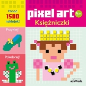 Pixel art Księżniczki Kolorowanka - Opracowanie zbiorowe