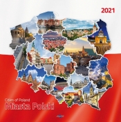 Kalendarz 2021 Miasta Polski (Uszkodzona okładka)