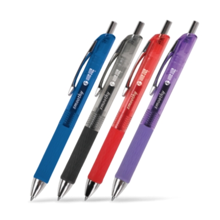 Długopis żelowy MemoBe Smoothy 0,5mm - różowy (MD109-07)