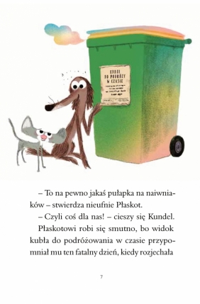 Zapchlony Kundel i kubeł do podróży w czasie - Colas Gutman, Marc Boutavant