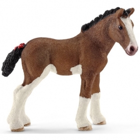 Schleich Farm World, źrebię rasy clydesdale (SLH13810)