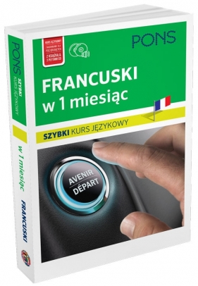 Francuski w 1 miesiąc Szybki kurs językowy + CD - Julien Patrice, Anne Braun