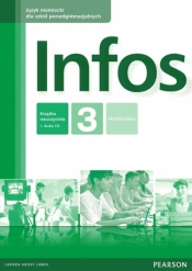 Infos 3. Język niemiecki. Szkoła ponadgimnazjalna. Książka nauczyciela + CD