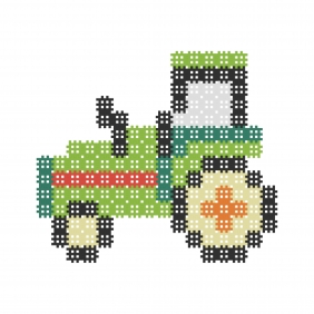 Micro Waffle - Traktor, 150 el. (903483)