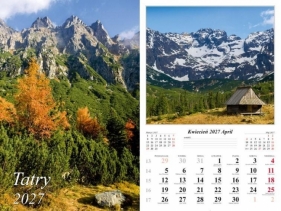 Kalendarz 2027 ścienny Tatry