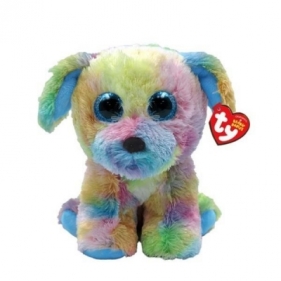 Beanie Babies Max - pies wielokolorowy 15cm