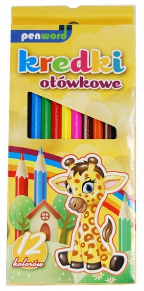 Kredki ołówkowe, 1 szt.