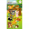  Naklejki 3D Soft Puffy Fun - Forest Animals, 110X205 mm, Happy Color