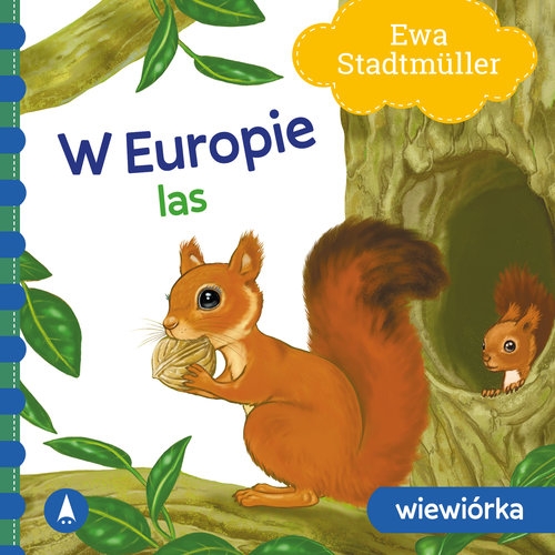 W Europie. Las. Wiewiórka