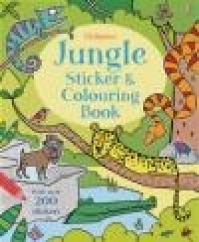 Jungle Sticker and Colouring Book Alice Primmer