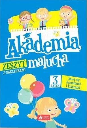 Akademia malucha. 3-latek bawi się kształtami