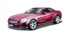 Mercedes-Benz SL 500 bordowy 1:24 BBURAGO