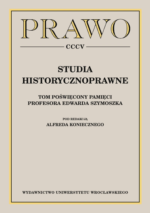 Studia historycznoprawne