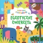 Egzotyczne zwierzęta. Kolorowe rozkładanki - Opracowanie zbiorowe