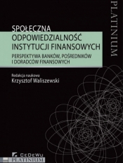 Społeczna odpowiedzialność instytucji finansowych