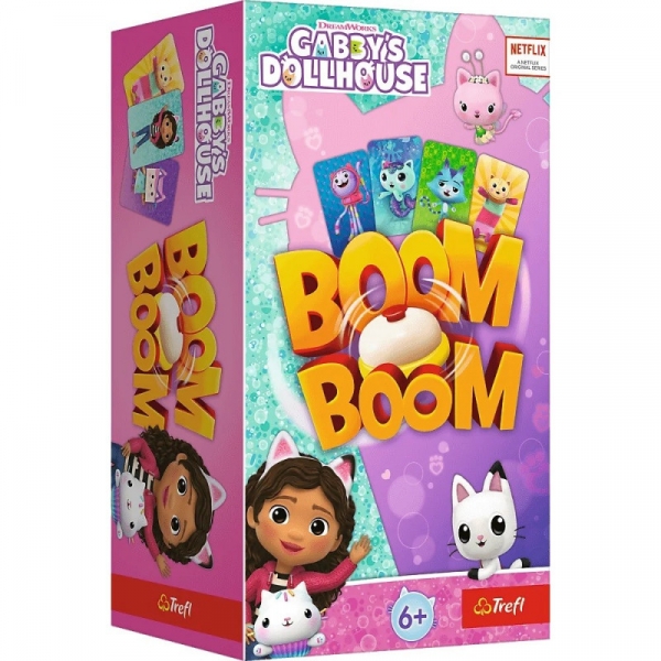Gra Boom Boom Koci Domek Gabi (Gabbys Dollhouse) (02548)