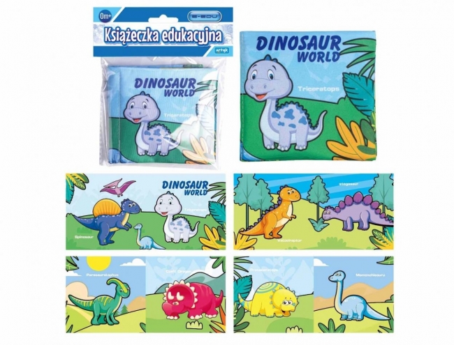 Książeczka malucha e-edu dinozaury