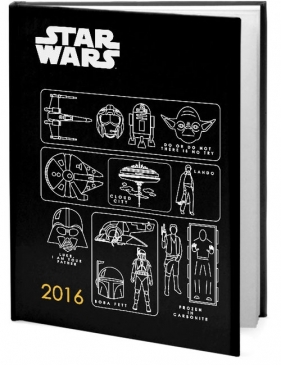 Kalendarz 2016 książkowy Star Wars