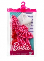 Barbie: Stylowe kreacje - Sukienka w serduszka (GWD96/GRC09)
