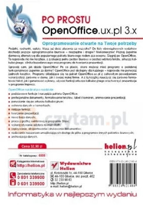 Po prostu OpenOffice.ux.pl 3.x - Waldemar Howil