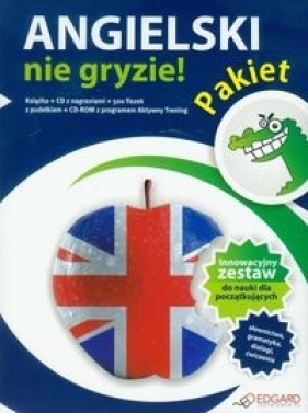 Angielski nie gryzie + CD - Nowak Agata